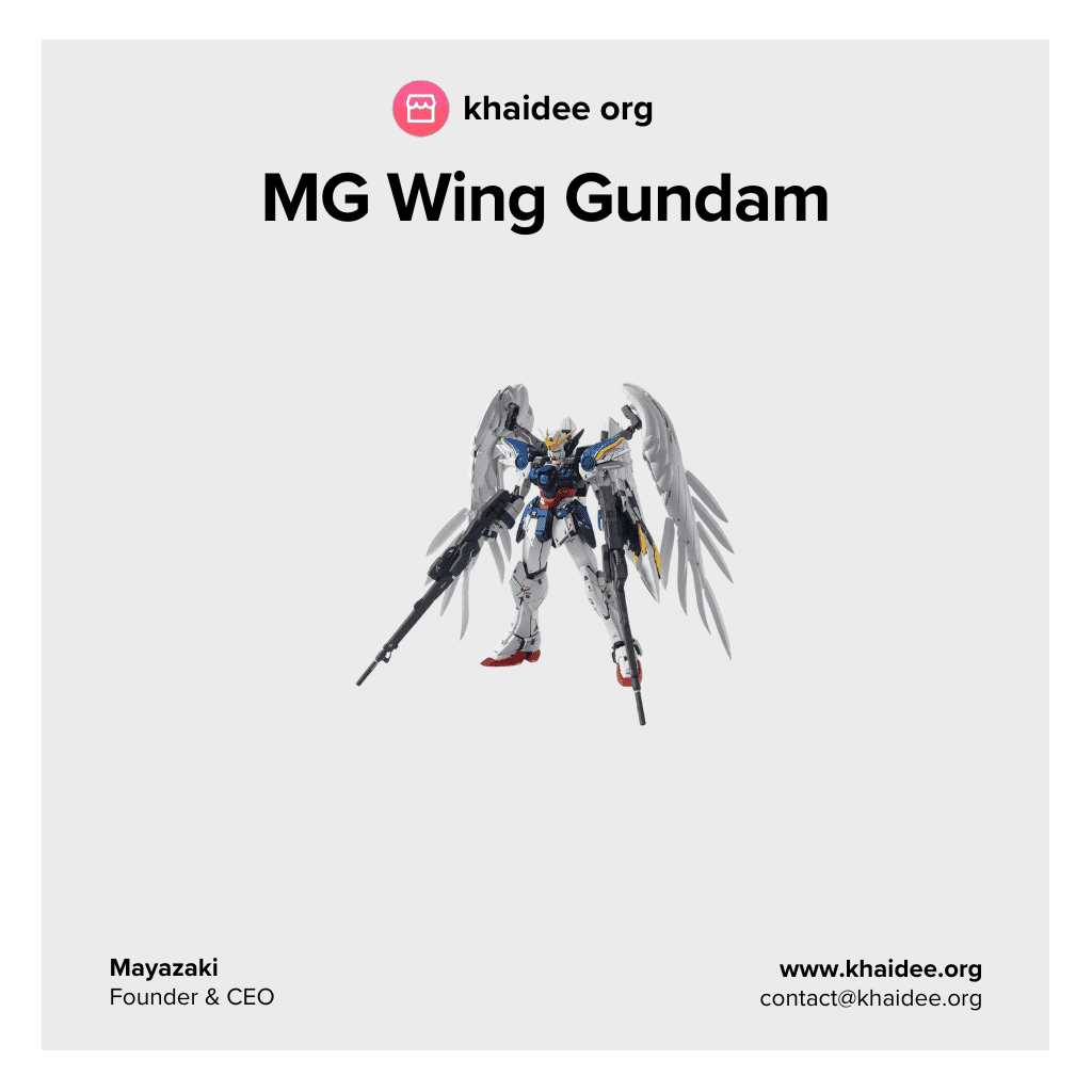 โมเดลกันดั้ม รุ่น MG Wing Gundam Zero EW Ver.Ka